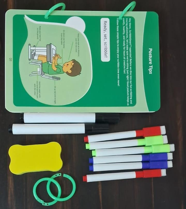 Pen Control Training Exercise Hand Control Book
